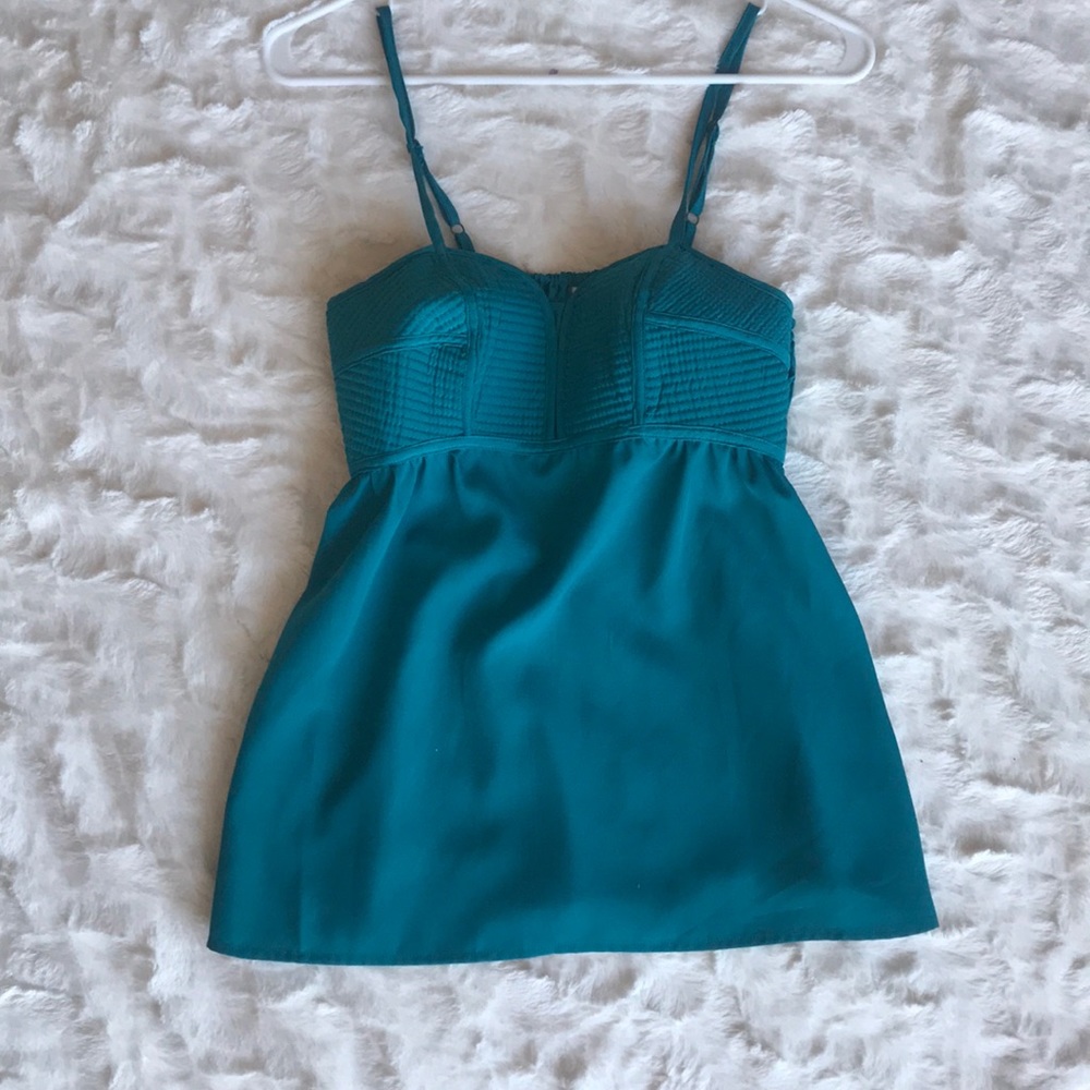 Blue tank top